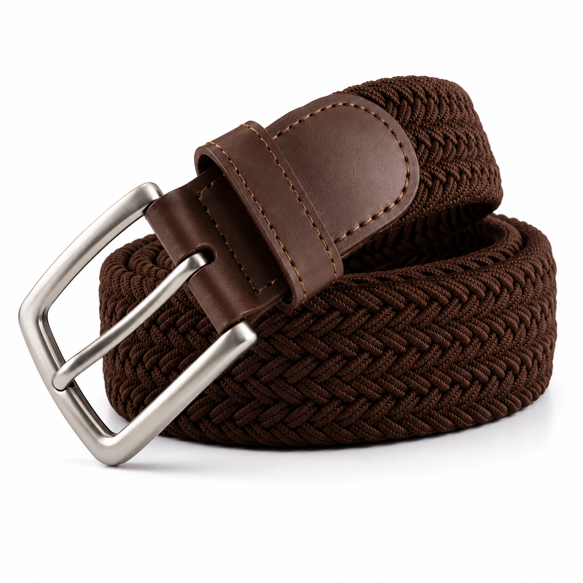 Cinturón Elástico Trenzado para Hombre | Ajuste Perfecto