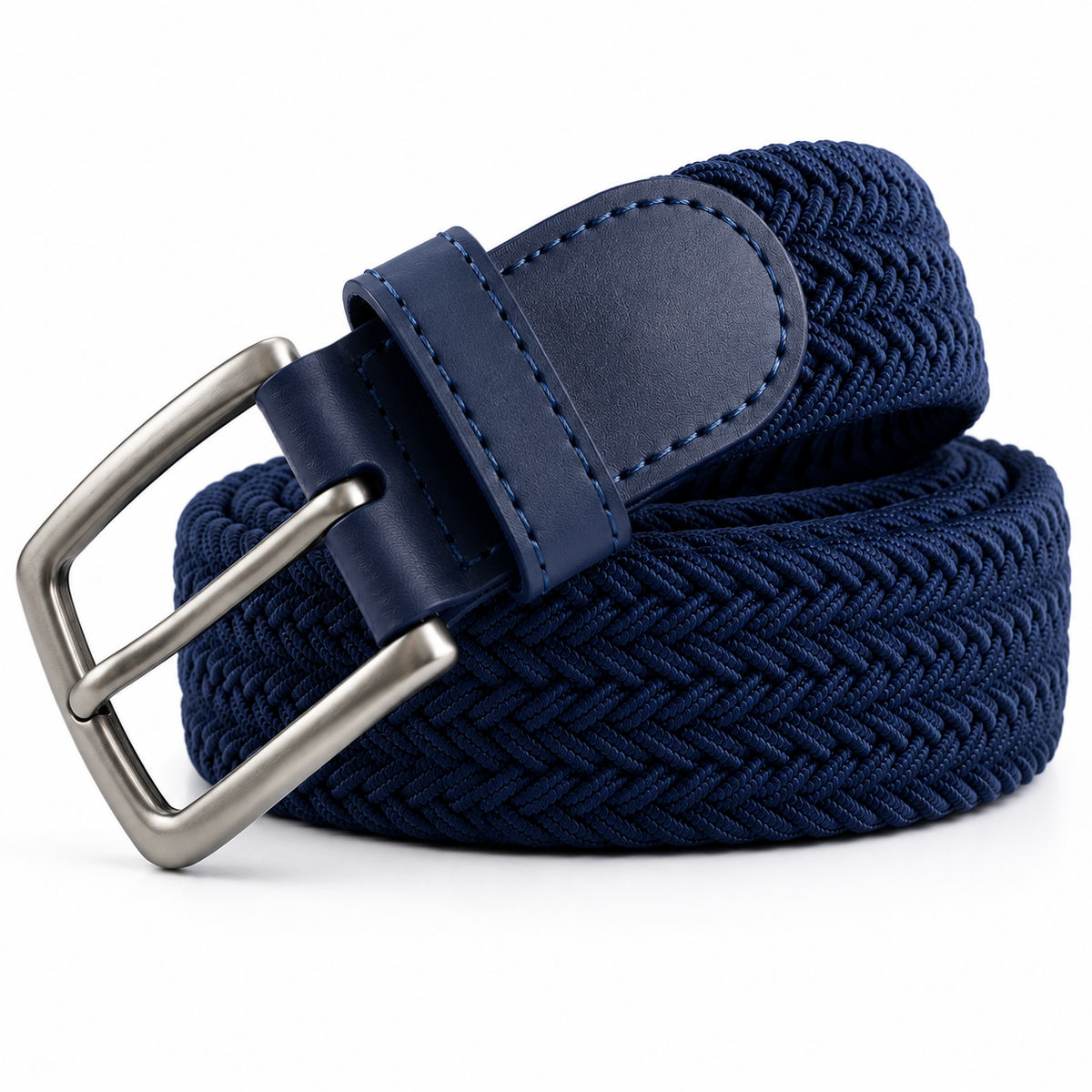 Cinturón Elástico Trenzado para Hombre | Ajuste Perfecto