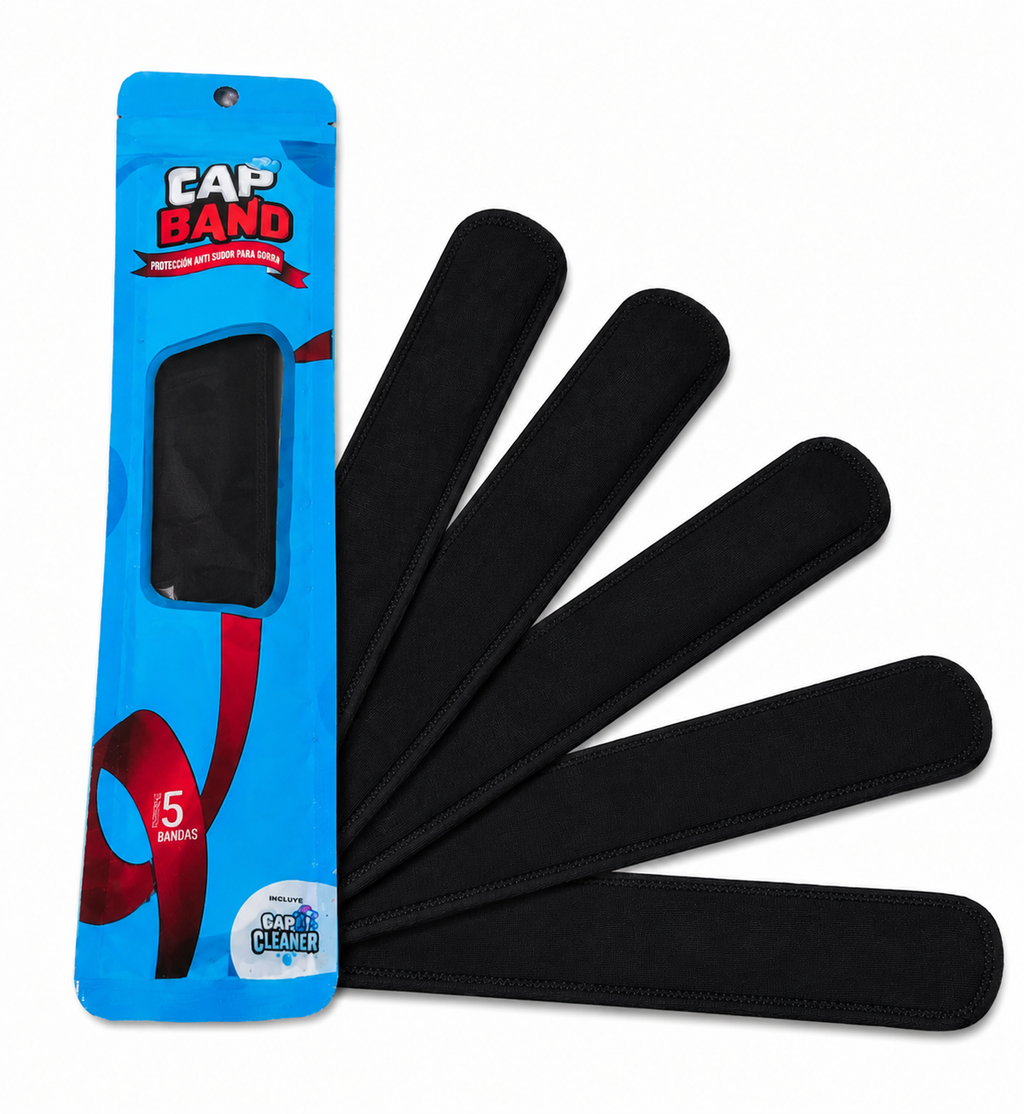 Cap Band Protector Para Gorras Color Negro