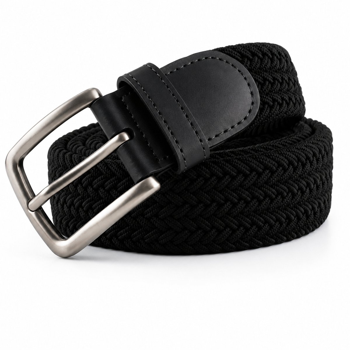 Cinturón Elástico Trenzado para Hombre | Ajuste Perfecto